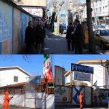 گزارش تصویری ضدعفونی معابر شهری توسط شهرداری لاهیجان