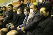 حضور اعضای شورا و شهردار رشت در رقابتهای والیبال لیگ دسته اول کشور