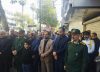 مراسم بزرگداشت شهیدان انصاری و نورانی در محل ترور خیابان لاکانی رشت برگزار شد