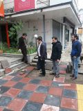 بازدید مهندس ناصر عطایی شهردار منطقه یک از پروژه های عمرانی سطح منطقه یک