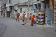 گزارش تصويري سومين مرحله پاكسازي محلات منطقه دو