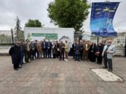 رونمایی از تابلوی میدان علم و دانش به نام دکتر محمود بهزاد، پدر علم زیست‌شناسی ایران