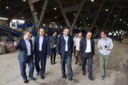 بازدید نماینده ویژه سازمان برنامه و بودجه کشور در حوزه پسماند از روند پیشرفت شرکت کود آلی گیلان و ساماندهی لندفیل سراوان