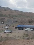 پل راه آهن هفت چشمه در میانه مورد اصابت قرار گرفت